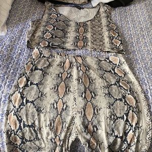 Two Piece Party Outfit